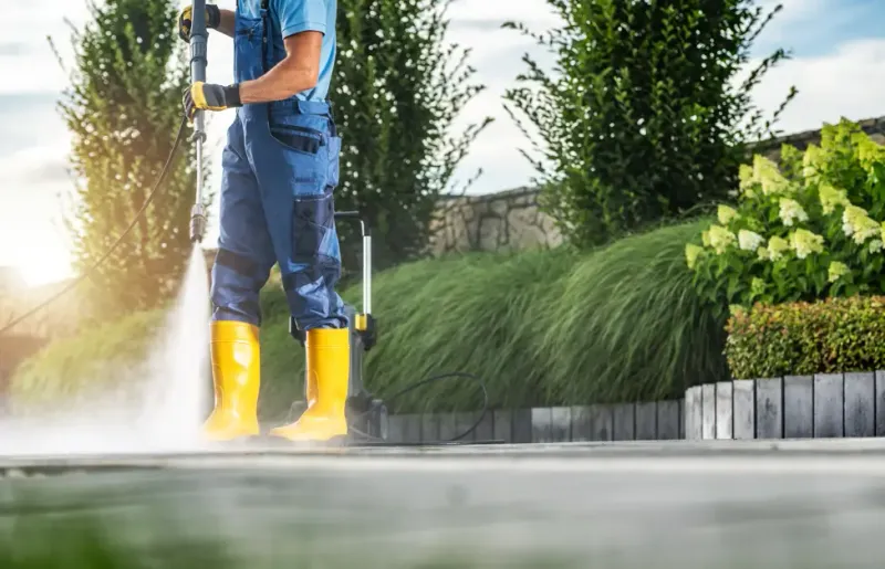 Power Washing in NJ | Clean Driveways, Pavers and Sidewalks - Work in Progress - MAC Paving and Sealcoating