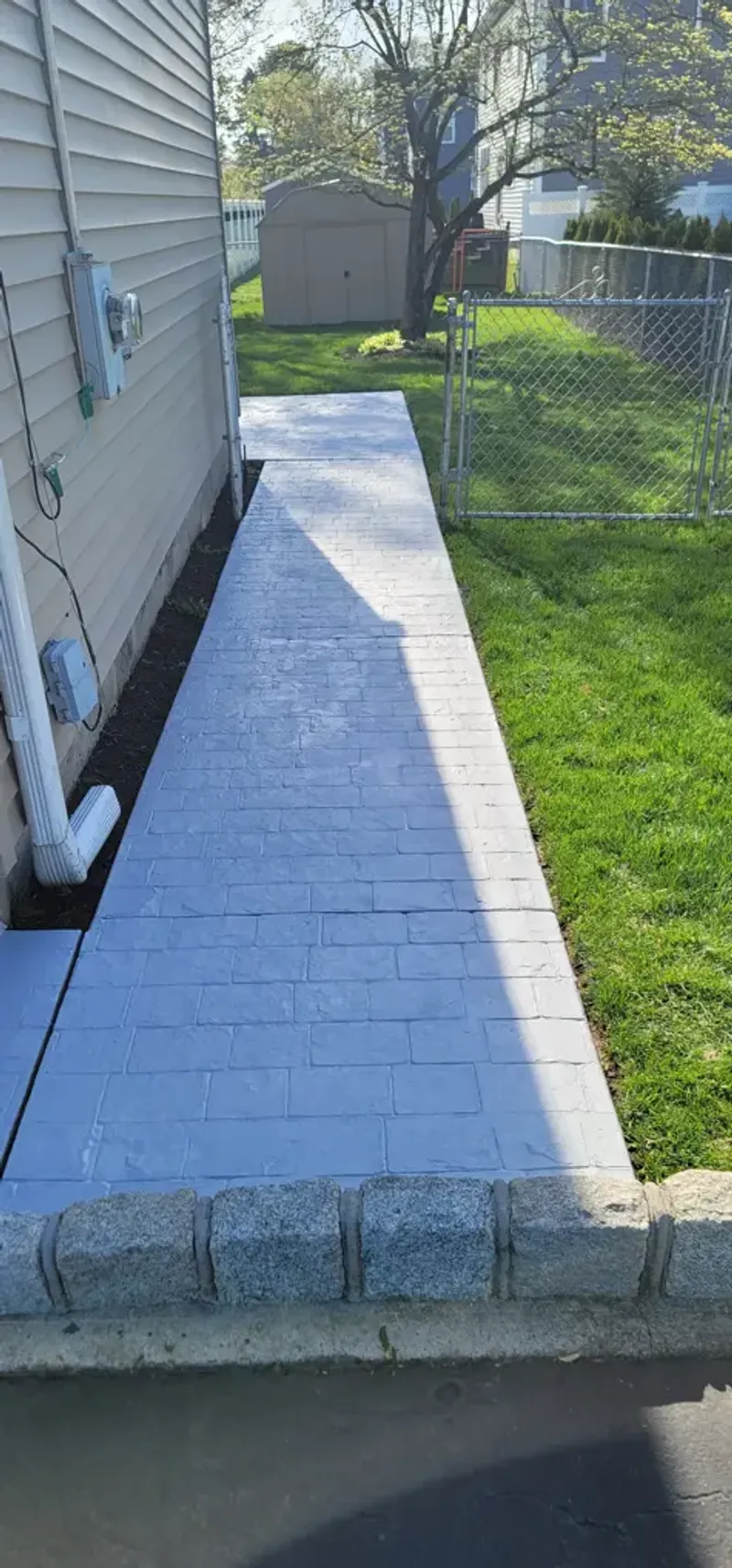 Sidewalk Installation and Repair in NJ | Clifton, Teaneck, Bloomfield - Work in Progress - MAC Paving and Sealcoating