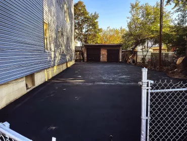 Driveway extension grading for an Essex County NJ home