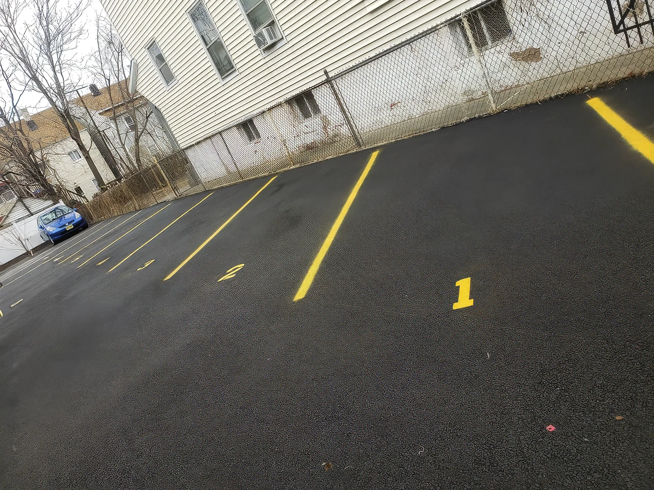 Line Striping Service by MAC Paving and Sealcoating – Commercial Asphalt Paving Contractors NJ, specializing in Parking Lot Striping.