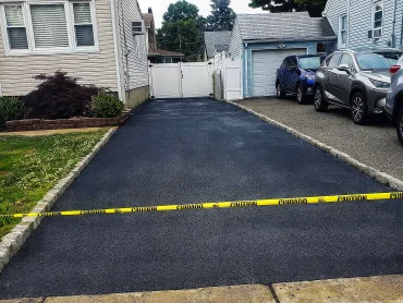 Driveway resurfacing overlay completed in Bergen County NJ