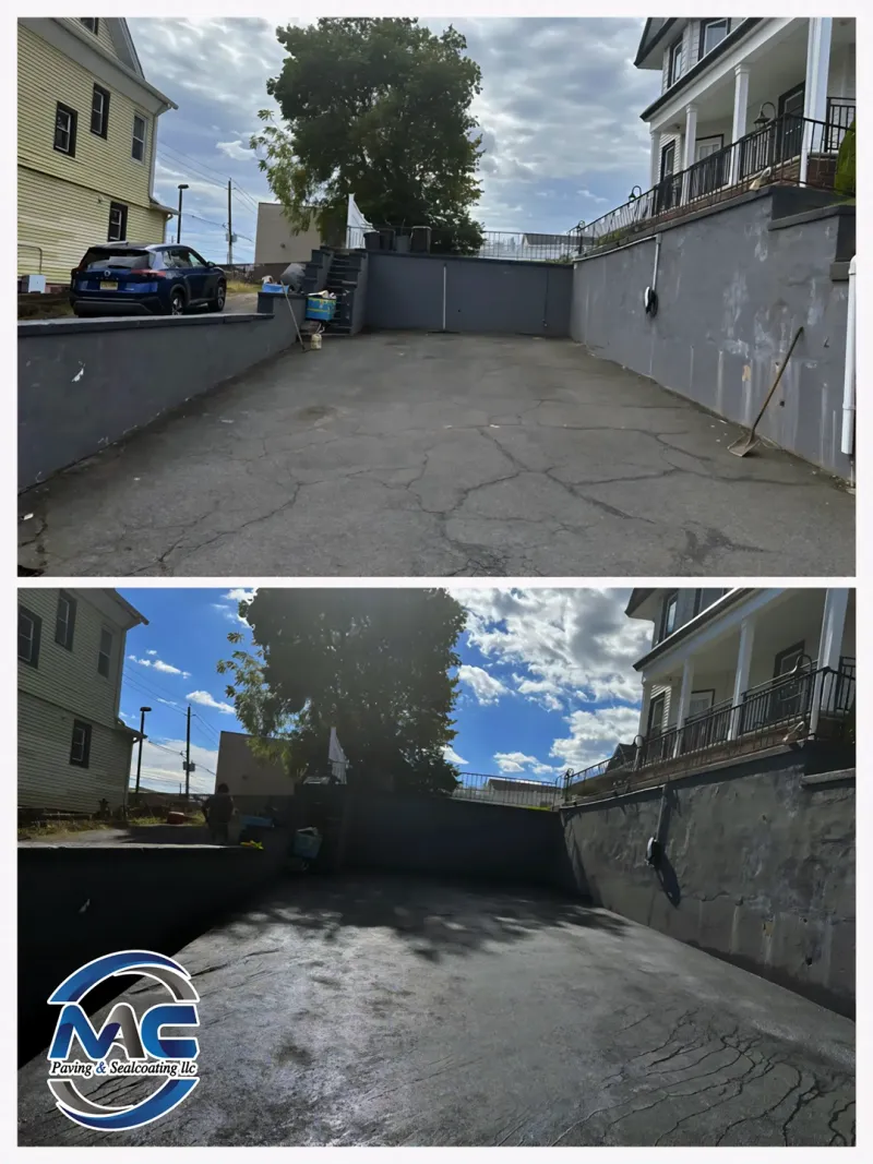 Private property driveway overlay in Somerset County NJ