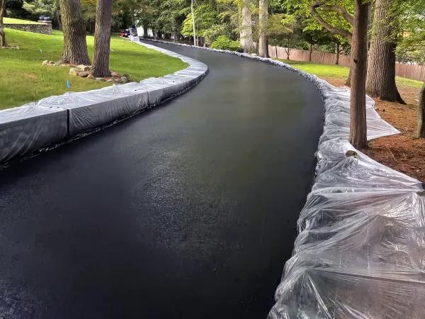 Sealcoating Company in NJ | Extend the Life of Your Asphalt - Side View - MAC Paving and Sealcoating